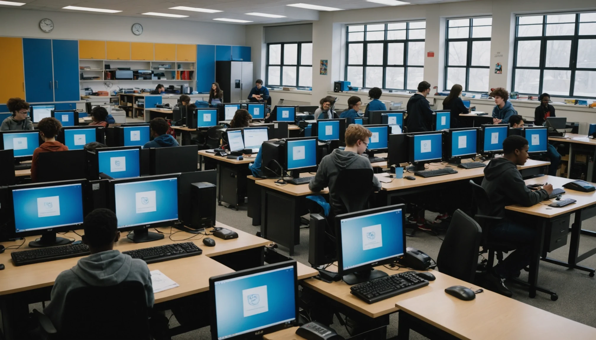 Neto centre lycée : première connexion