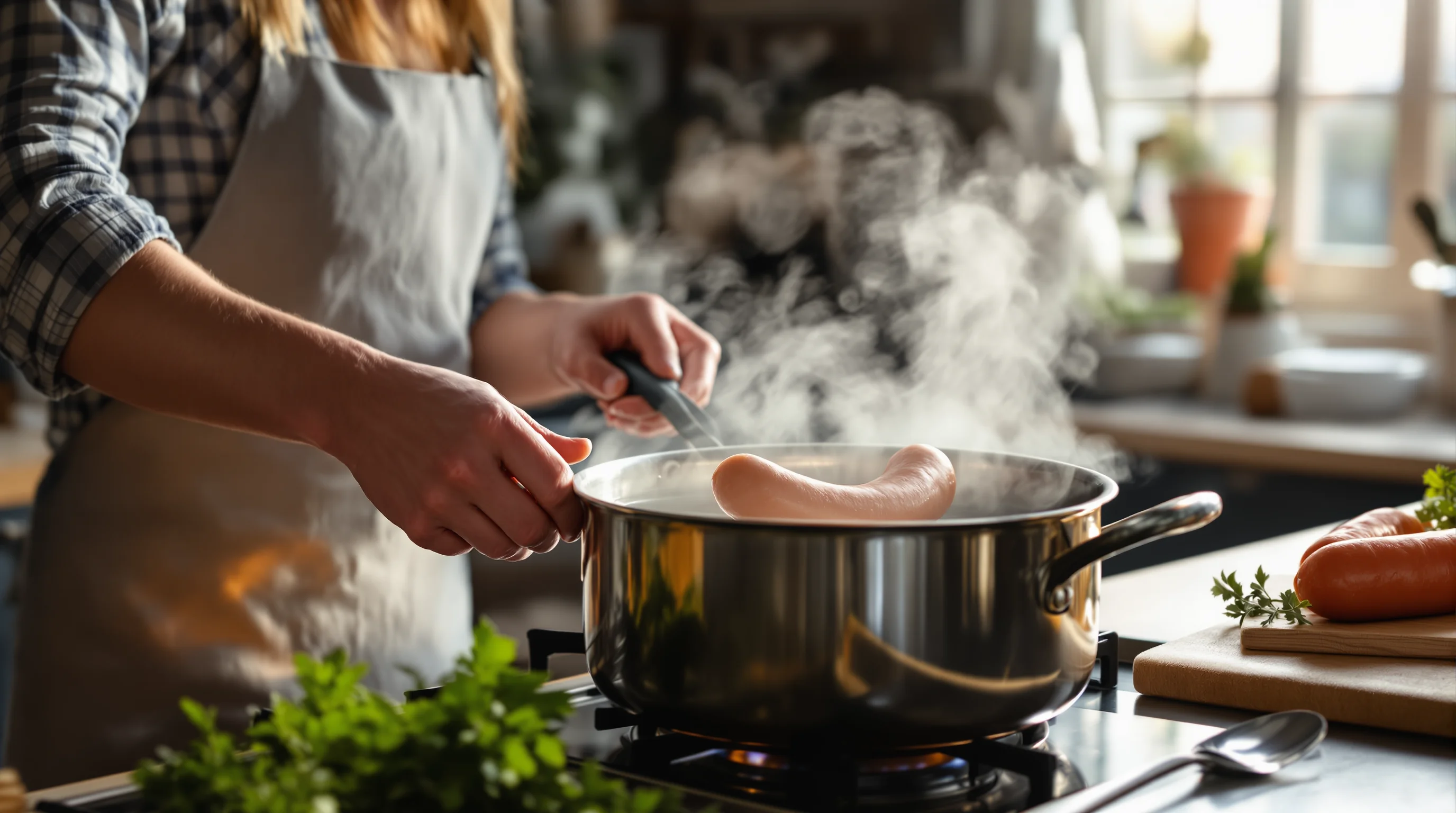 Saucisson à cuire recette : la méthode pour réussir une cuisson parfaite