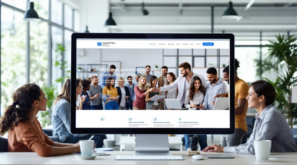 c'est quoi un site institutionnel